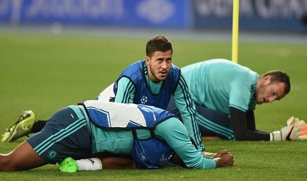 Hazard không chắc đá chính trong trận gặp Dinamo Kiev