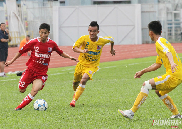 U21 Bình Định tạo ấn tượng mạnh tại Giải U21 Quốc gia. Ảnh: Đình Viên.