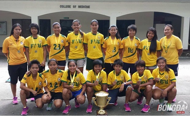 CLB Far Eastern University (Philippines) - Ẩn số thú vị ở giải bóng đá nữ QT TP.HCM 2015