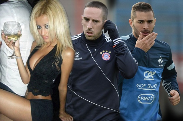 Benzema và Ribery từng dính nghi án mua dâm trẻ vị thành niên. Ảnh: Internet.