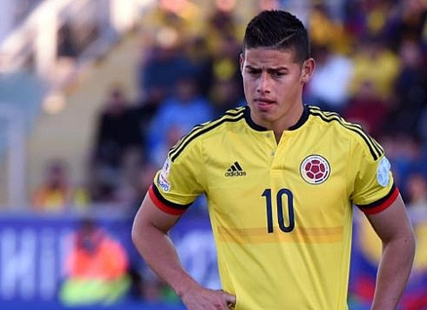 James Rodriguez sẽ lên tuyển Colombia. Ảnh: Internet.