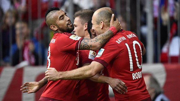 Sự tự tin giúp Bayern nhanh chóng giải quyết trận đấu với Stuttgart trong hiệp một.