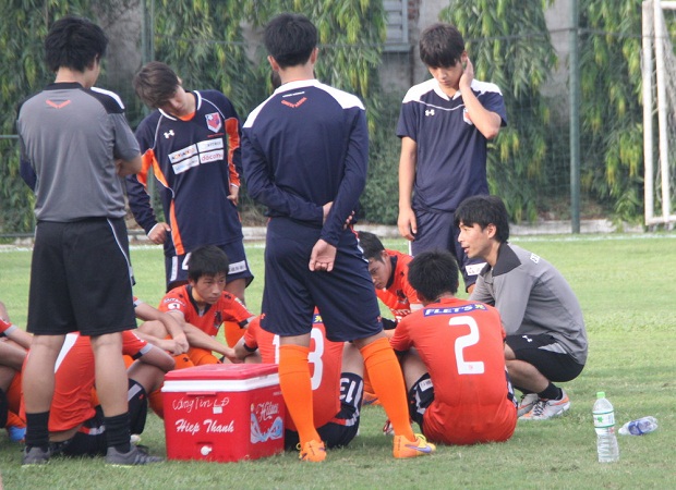 U20 Omiya Ardija tập huấn tại Việt Nam. Ảnh: Internet.