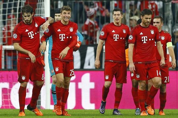 Bayern Munich áp đảo đội hình tốt nhất của Châu âu hiện tại với 7 cầu thủ. Ảnh: Internet