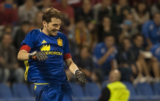 Casillas tạo nên kỷ lục trong chiến thắng trước tuyển Anh. Ảnh: Internet.