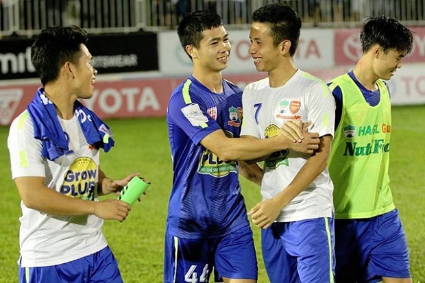 Hồng Duy (7) sẽ trở lại tại Giải U21 quốc tế 2015. Ảnh: Internet.