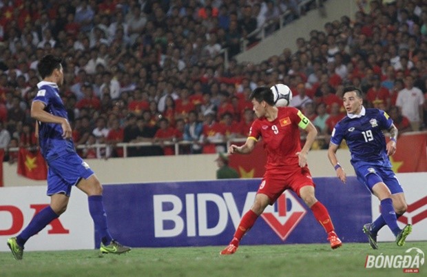Thất bại 0-3 trước Thái Lan là trận đấu cuối cùng của Việt Nam trong năm 2015. Ảnh: Nhật Minh.Thất bại 0-3 trước Thái Lan là trận đấu cuối cùng của Việt Nam trong năm 2015. Ảnh: Nhật Minh.