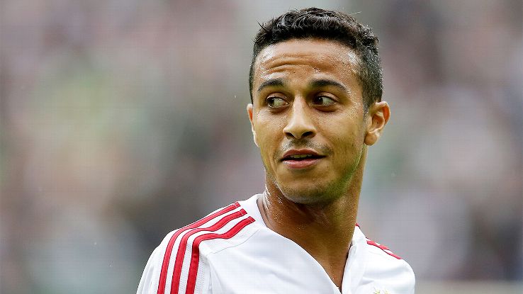 Bayern Munich mất Thiago Alcantara một tháng vì chấn thương. Ảnh: Internet.