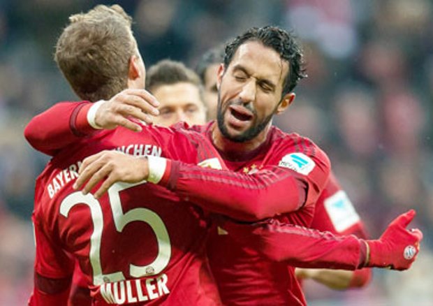 Muller ghi bàn giúp Bayern chiến thắng. Ảnh: Internet.