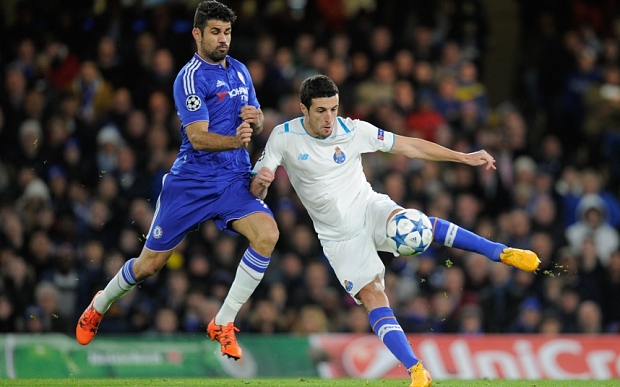 Diego Costa vừa có màn trình diễn thuyết phục trong trận thắng 2-0 trước Porto. Ảnh: Internet.