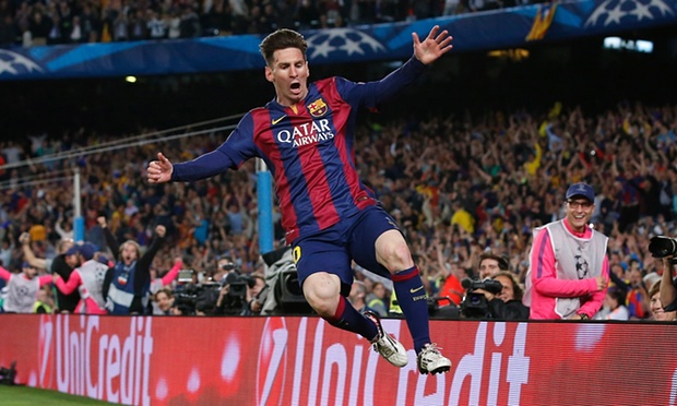 Messi được Guardian bình chọn là cầu thủ xuất sắc nhất thế giới. Ảnh: Internet.