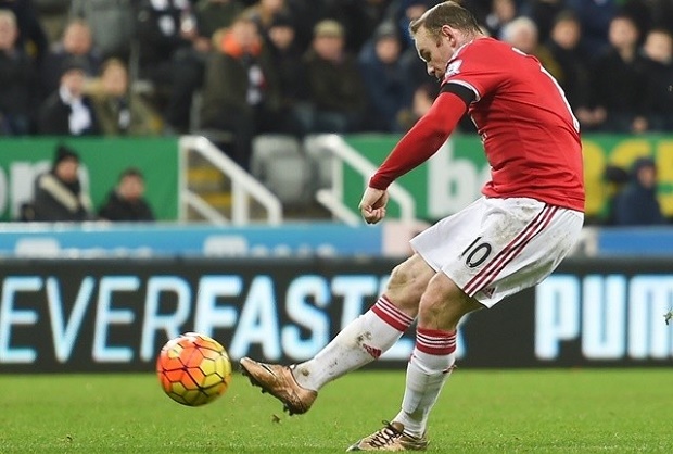 Rooney ghi nhiều bàn thắng trên chấm 11m nhất cho Man Utd. Ảnh: Internet.