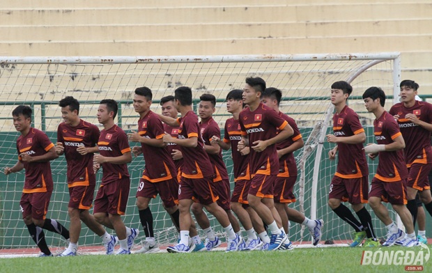 U23 Việt Nam sẵn sàng bước vào VCK U23 châu Á. Ảnh: Đình Viên.