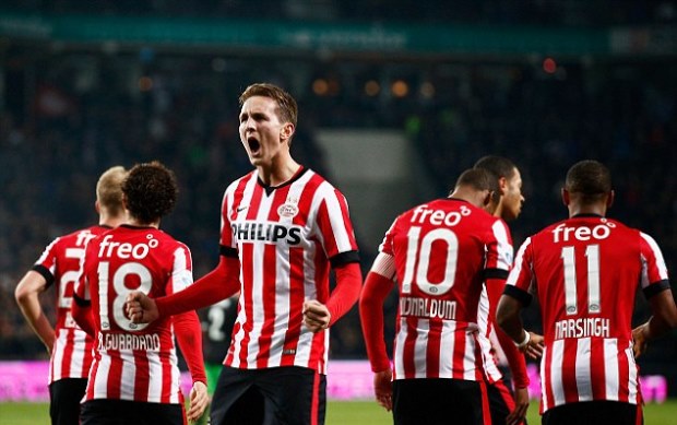 1. Luuk de Jong (PSV Eindhoven, 25 tuổi) - 14 bàn thắng sau 16 trận. Ảnh: Internet.