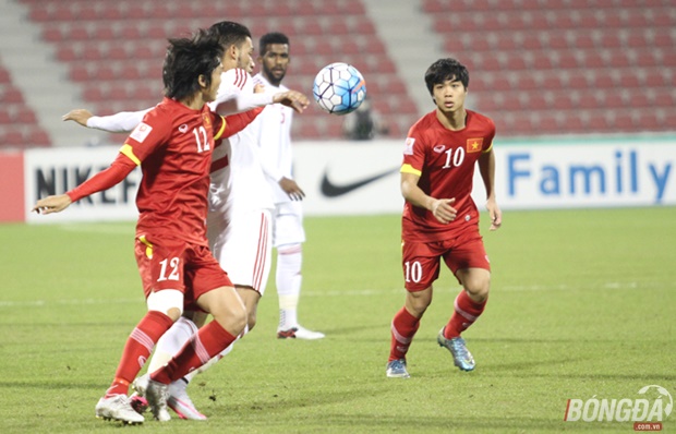 Công Phượng chơi tốt trước U23 UAE. Ảnh: Nhật Minh.