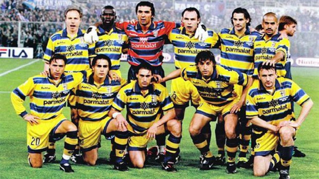 Sau khi phá sản, Parma giờ lại đang thống trị Serie D. Ảnh: Internet.