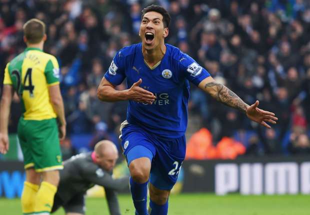 Leicester City thắng phút cuối trước Norwich đêm qua. Ảnh: Internet