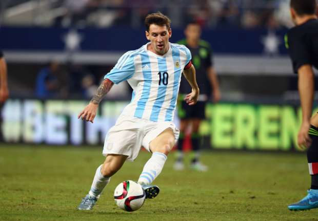 Messi chưa thành công cùng tuyển Argentina. Ảnh internet.