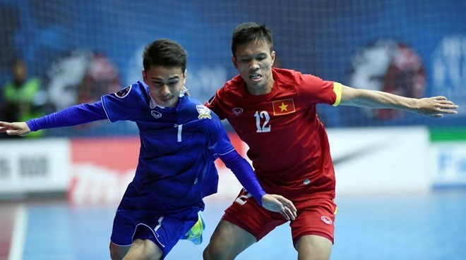 Futsal Việt Nam nằm cùng bảng Thái Lan tại giải Đông Nam Á