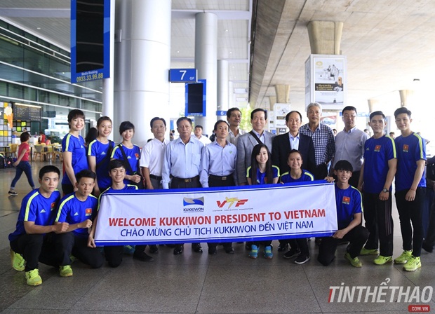 Chủ tịch Viện Hàn Lâm Taekwondo thế giới đến Việt Nam