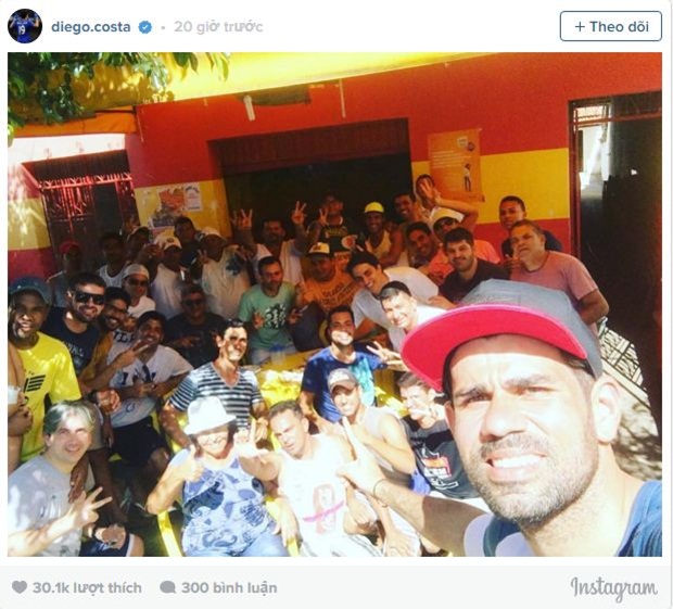 Bị Tây Ban Nha 'bỏ rơi', Diego Costa quay về Brazil