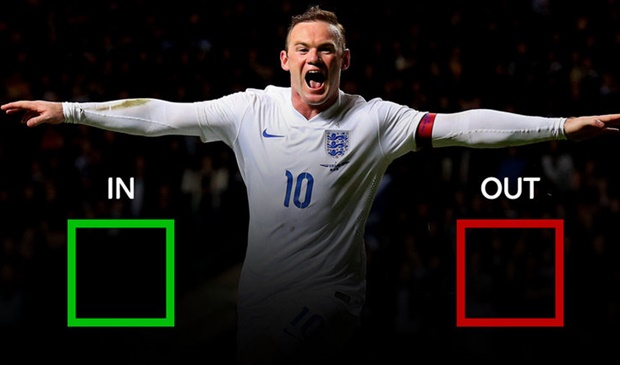 Rooney có thành tích không cao ở các giải đấu lớn. Ảnh: Internet.
