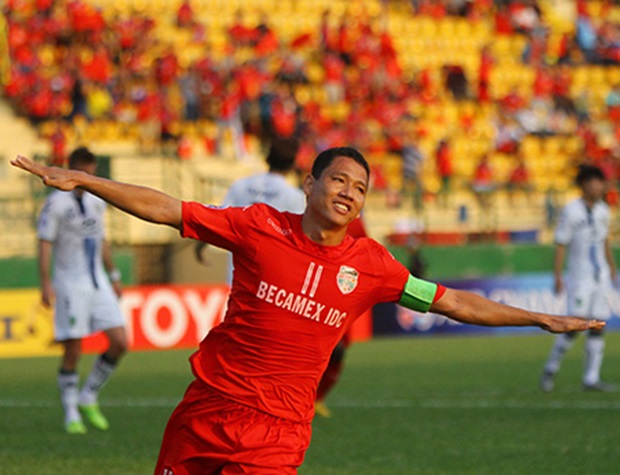 B.Bình Dương đã từng xuất sắc cầm hòa Giang Tô FC ở trận đấu lượt đ. 