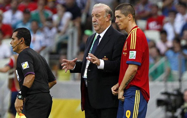 Del Bosque chào đón Torres trở lại đội tuyển Tây Ban Nha
