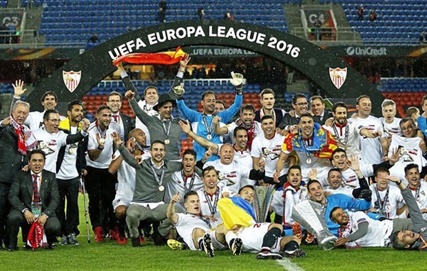  Sevilla vô địch Europa League, tạo ra sự thống trị của bóng đá Tây Ban Nha tại cúp châu Âu. Ảnh: Internet.