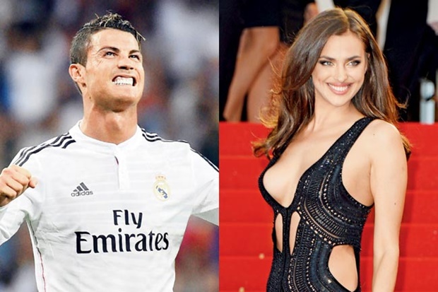 Ronaldo để mặc bạn gái. Ảnh: Internet.