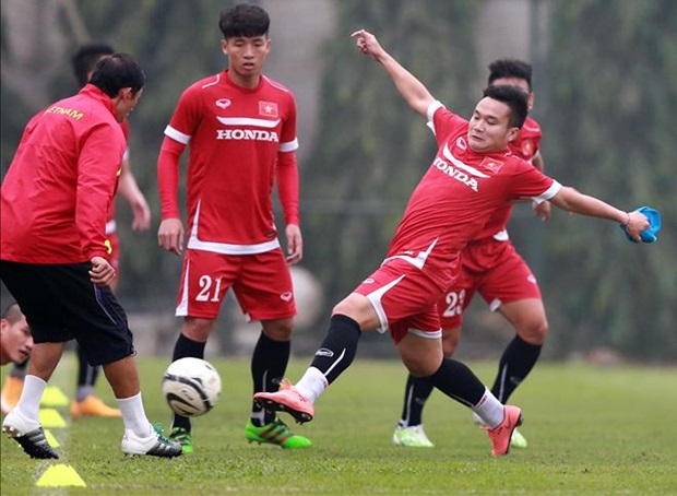 Đội tuyển Việt Nam có 1 trận đấu tập trước trận gặp Syria