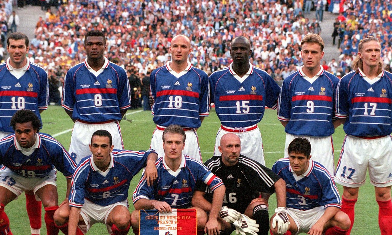 Pháp vô địch EURO 2000 và World Cup 1998 trên quê nhà. Ảnh: Internet.
