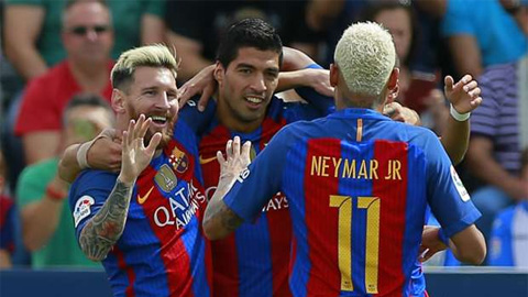 Neymar bùng nổ: Thoát khỏi cái bóng của Messi