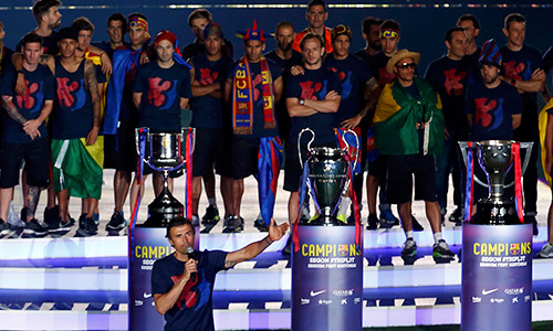 Barca - Đội đoạt cú ăn ba hay nhất trong lịch sử bóng đá châu Âu