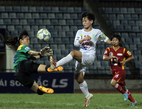 Giải bóng đá nữ VĐQG – Cúp Thái Sơn Bắc 2015: Phong Phú Hà Nam cán đích vị trí thứ 3 trước 1 vòng đấu