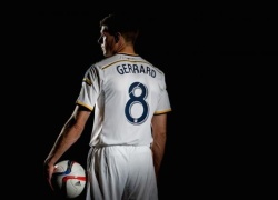 Gerrard lần đầu xuất hiện với áo đấu LA Galaxy