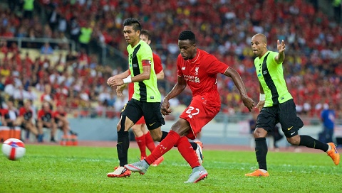 Liverpool gây thất vọng trước các ngôi sao Malaysia