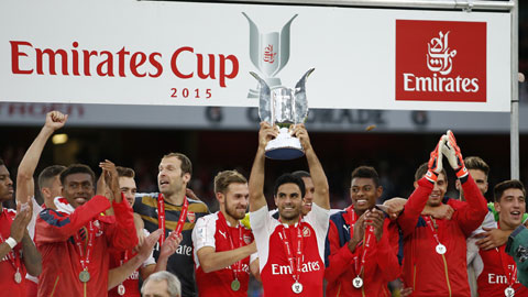 Arsenal sẽ vô địch Emirates cup? Ảnh: Internet.