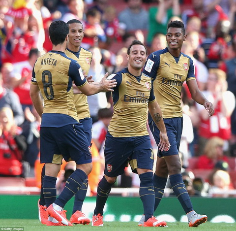 Arsenal lần thứ tư vô địch Emirates Cup