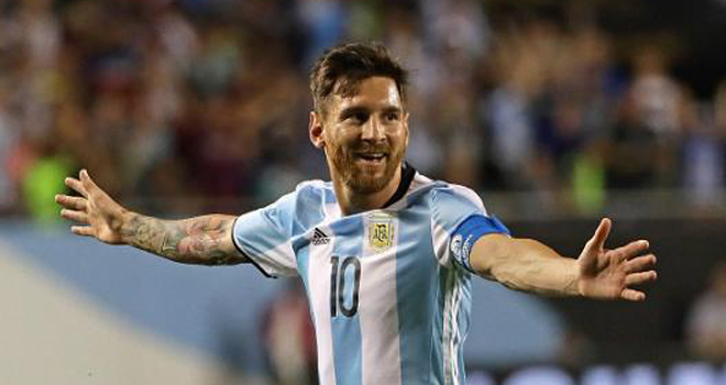 Lionel Messi có tên trong danh sách triệu tập của Argentina