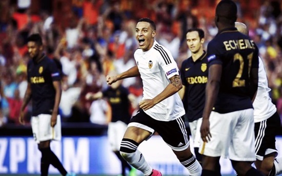 Monaco phải san lấp cách biệt 2 bàn trước Valencia. Ảnh: internet