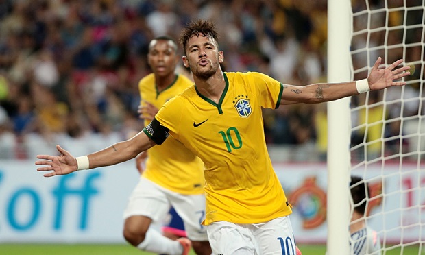 Neymar đặt mục tiêu mới trong màu áo ĐT Brazil. Ảnh: Internet.