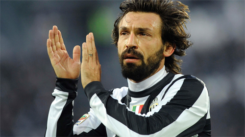 Pirlo thời còn thi đấu cho Juventus. Ảnh: Internet. 