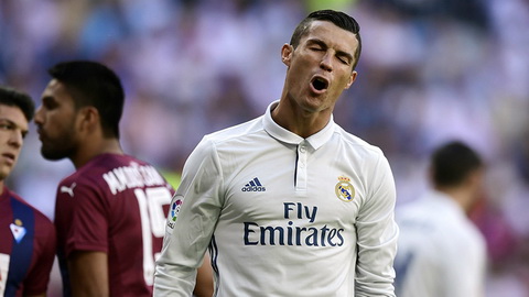 Đang có rất nhiều hoài nghi về phòng độ đối với Cristiano Ronaldo. Ảnh: Internet.