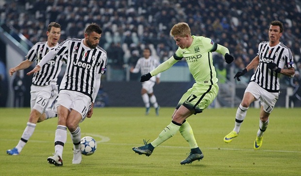 Sau trận thua 1-2 ở lượt đi, đội khách Man City nhập cuộc với ý đồ tấn công tìm chiến thắng ngay tại Turin.