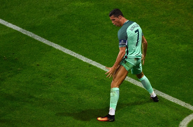 Ronaldo có một trận đấu rực sáng. Ảnh: Internet.