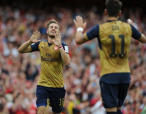 Ramsey có thể là lời giải cho bài toán tiền vệ phòng ngự của Arsenal.