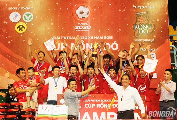 Giải Futsal 2030 năm 2015: Lê Bảo Minh bảo vệ thành công chức vô địch Serie B1