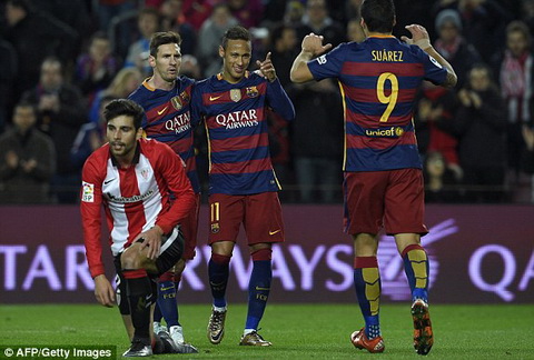 Neymar tỏa sáng, Barca hạ Bilbao - Ảnh: Internet.