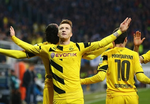 Marco Reus tỏa sáng giúp Dortmund có 3 điểm. Ảnh: Internet.